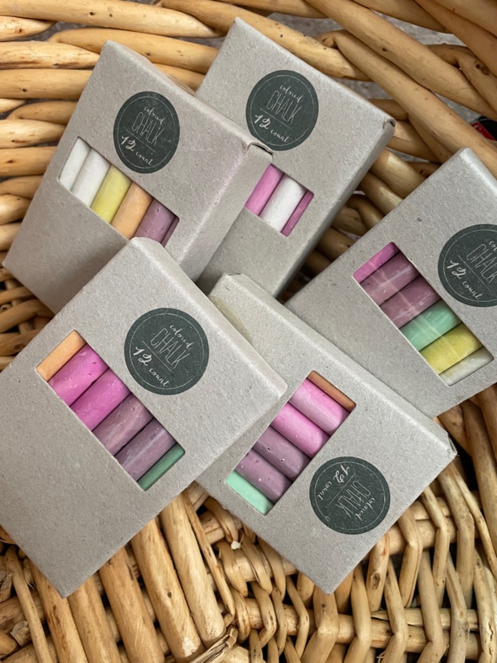 Assorted Pastel Chalk Set - Multi-Color - Picture 4 of 4